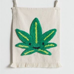 Urban Outfitters Mini Tufted Flag Tapestry NWT